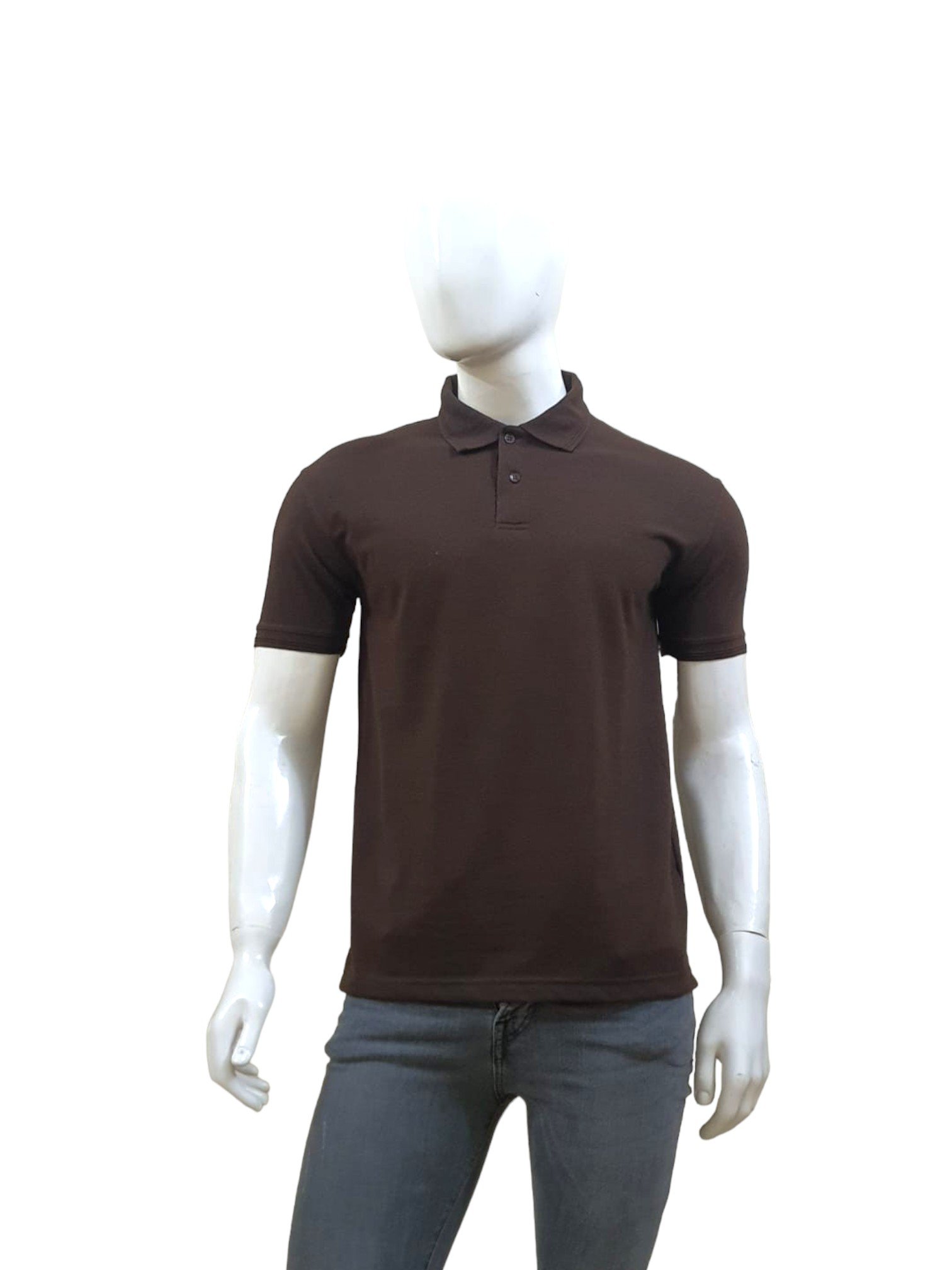 Plain Brown Polo Shirt