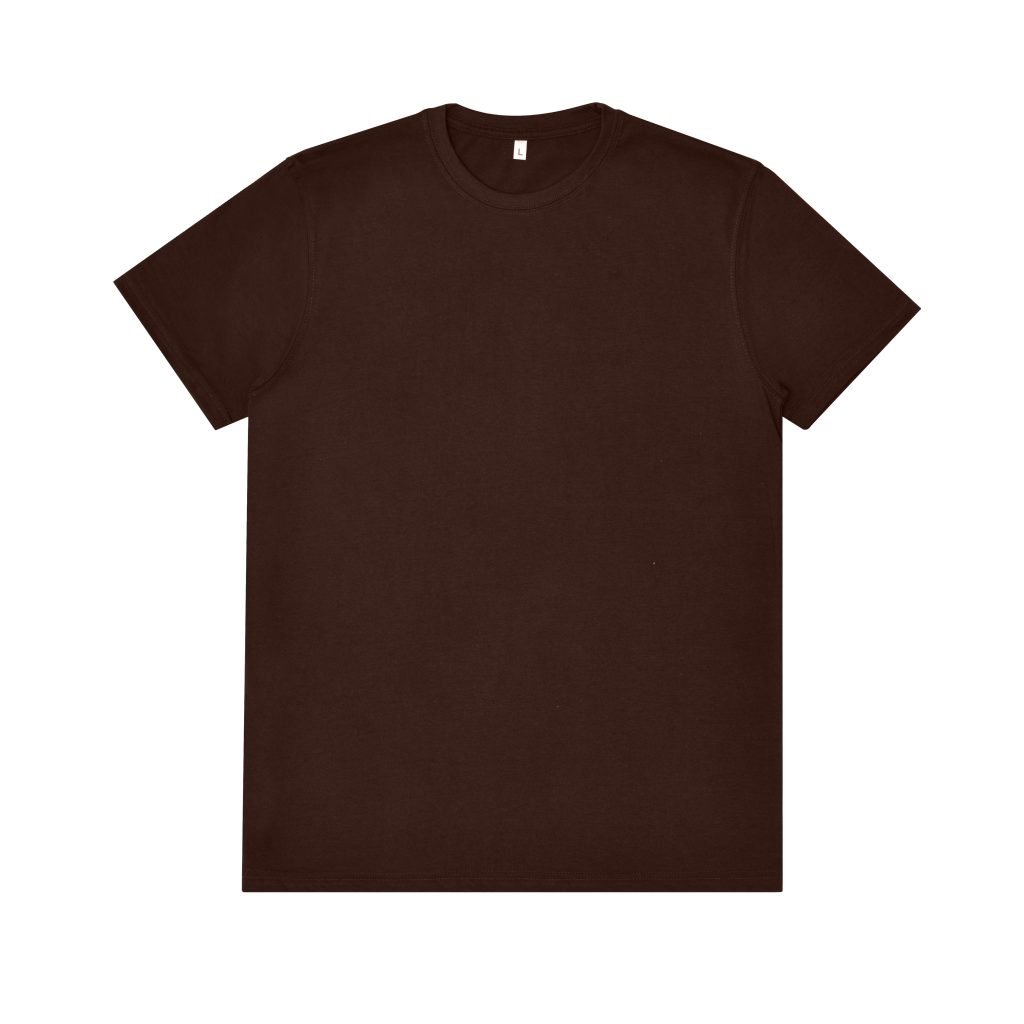Essential Crew Neck Brown T-Shirt